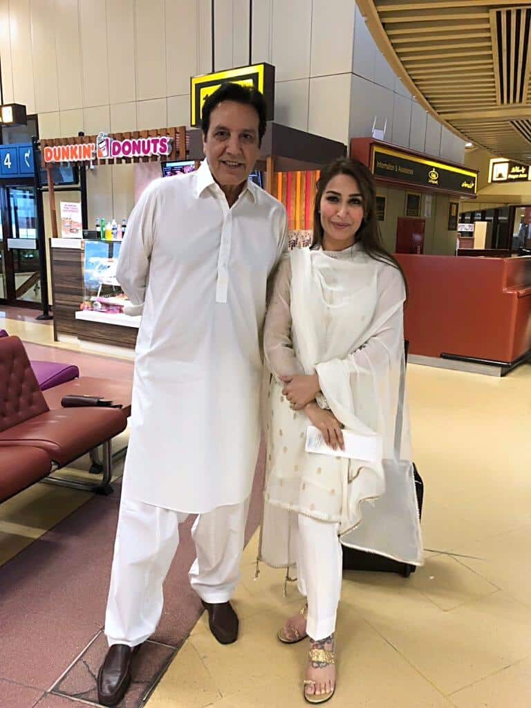Reema Khan With Javed Sheikh