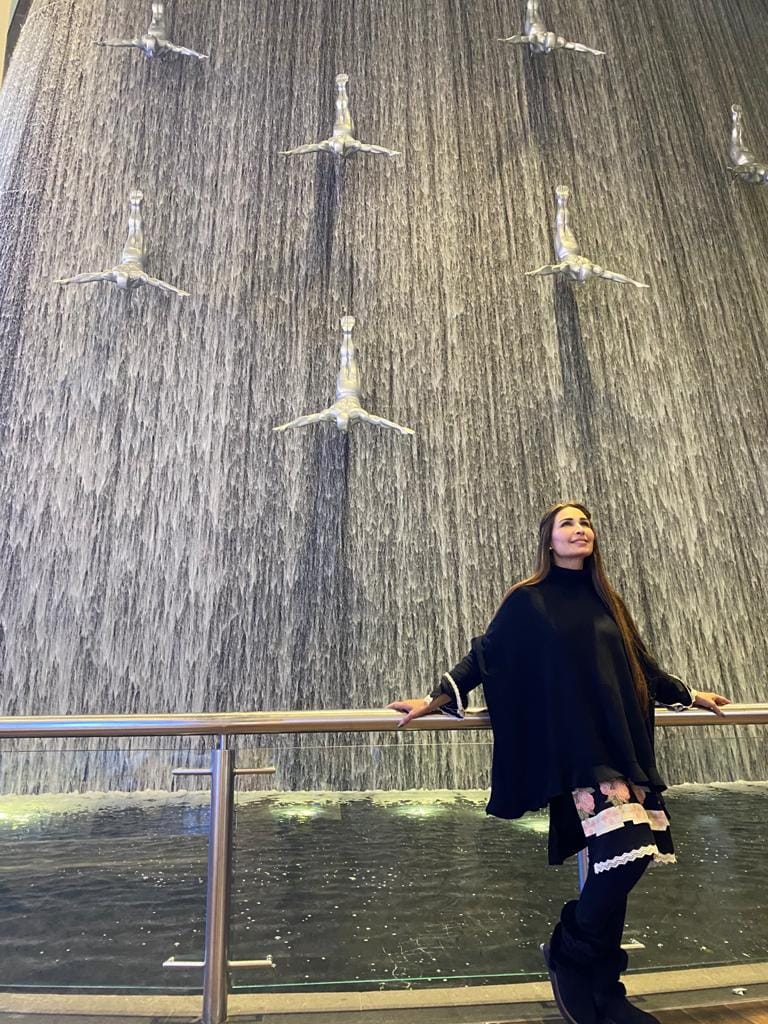 Reema Khan in Dubai