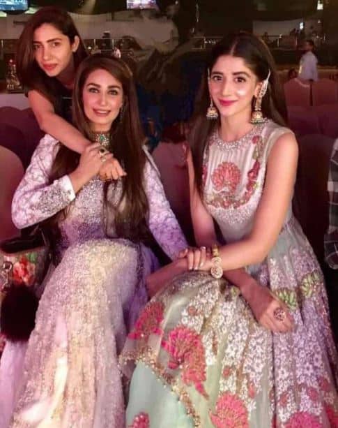 Reema Khan with Mahira Khan and Mawra Hocane