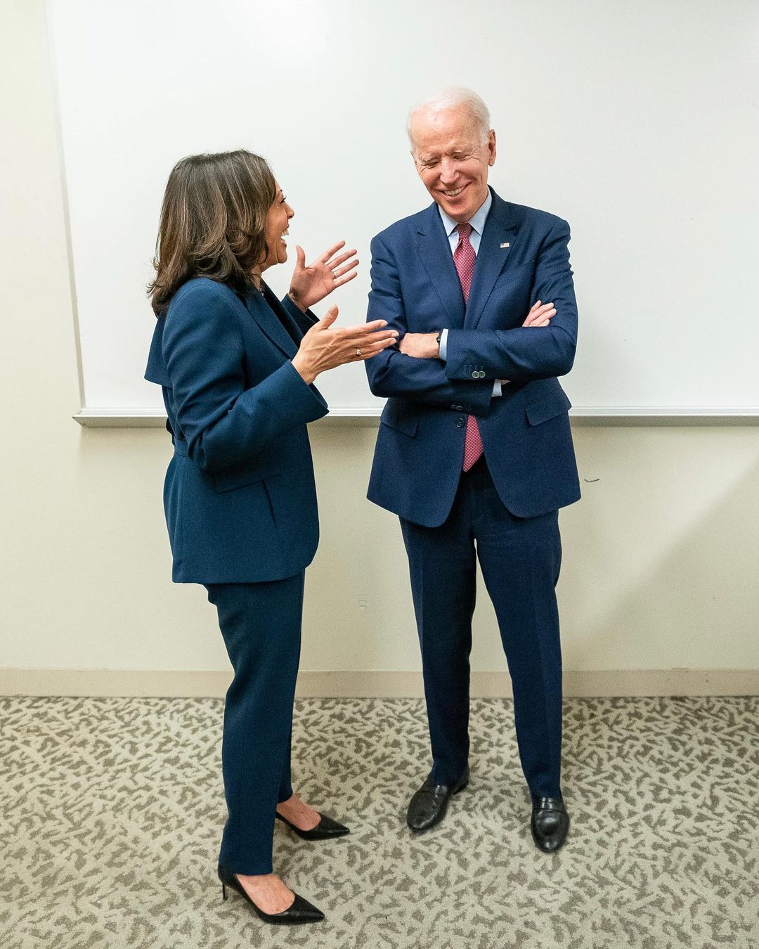 Joe Biden and Kamala Harris