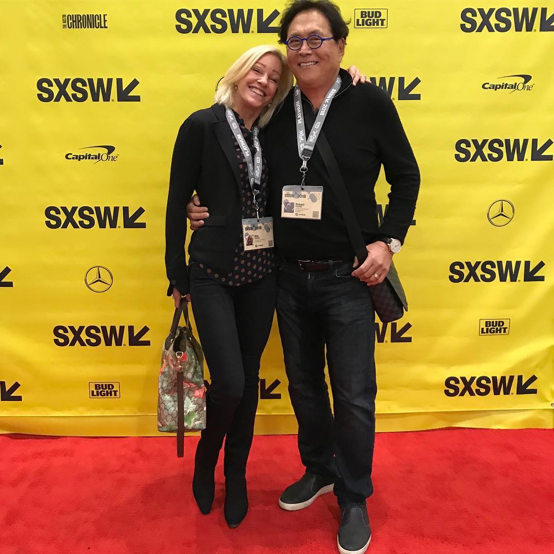 Kim Kiyosaki with Husband Robert Kiyosaki