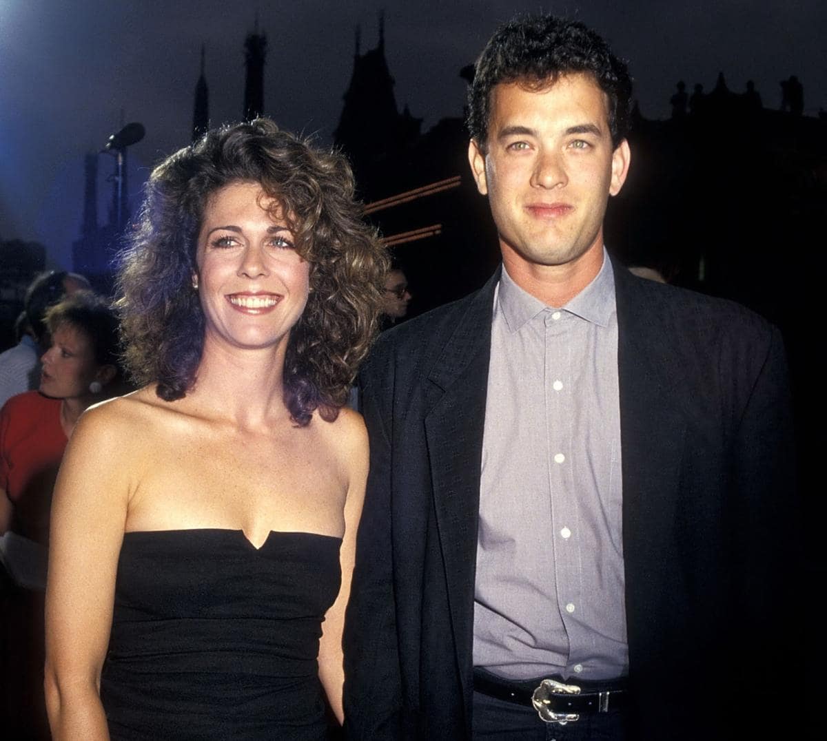 tom hanks and Samantha Lewes